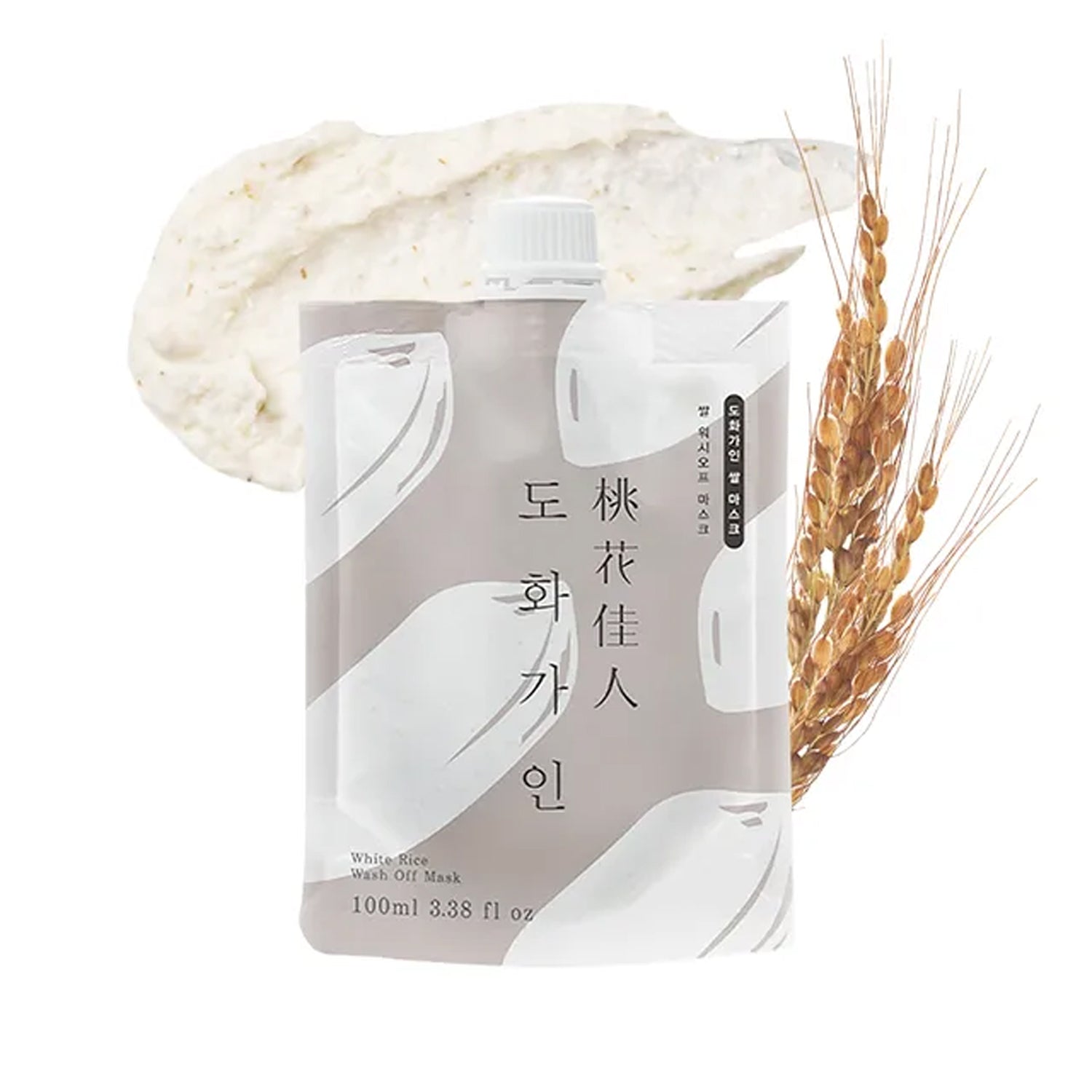House of Dohwa House of Dohwa White Rice Wash Off Mask 100ml - hydrating - front bottle shot