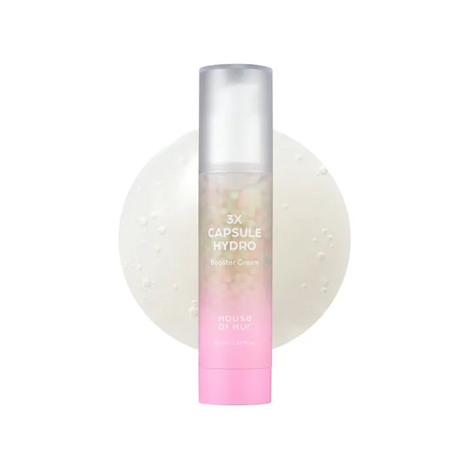House of HUR House of Hur 3X Capsule Hydro Booster Cream 50ml - hydrating - front bottle shot