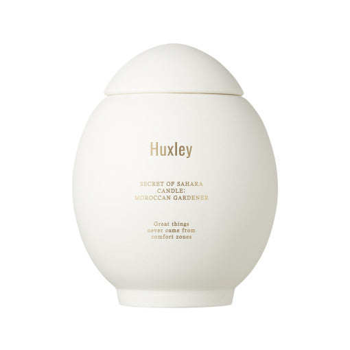 Huxley Huxley Candle Moroccan Gardener 230g - daily care - front bottle shot