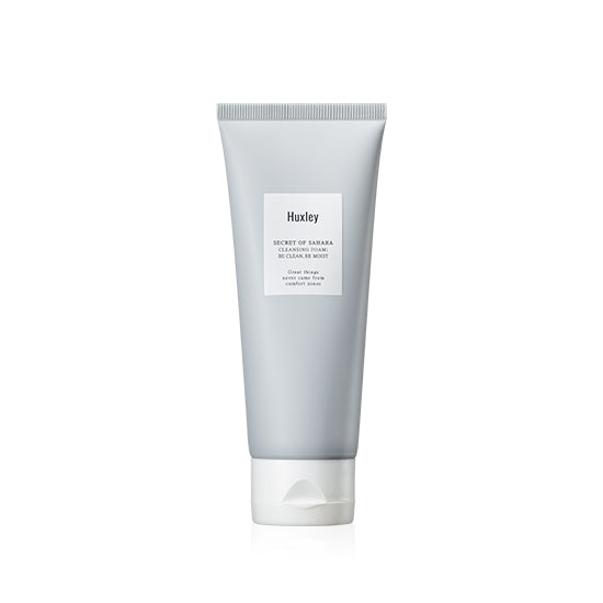 Huxley Huxley Cleansing Foam Be Clean, Be Moist 150g - hydrating - front bottle shot