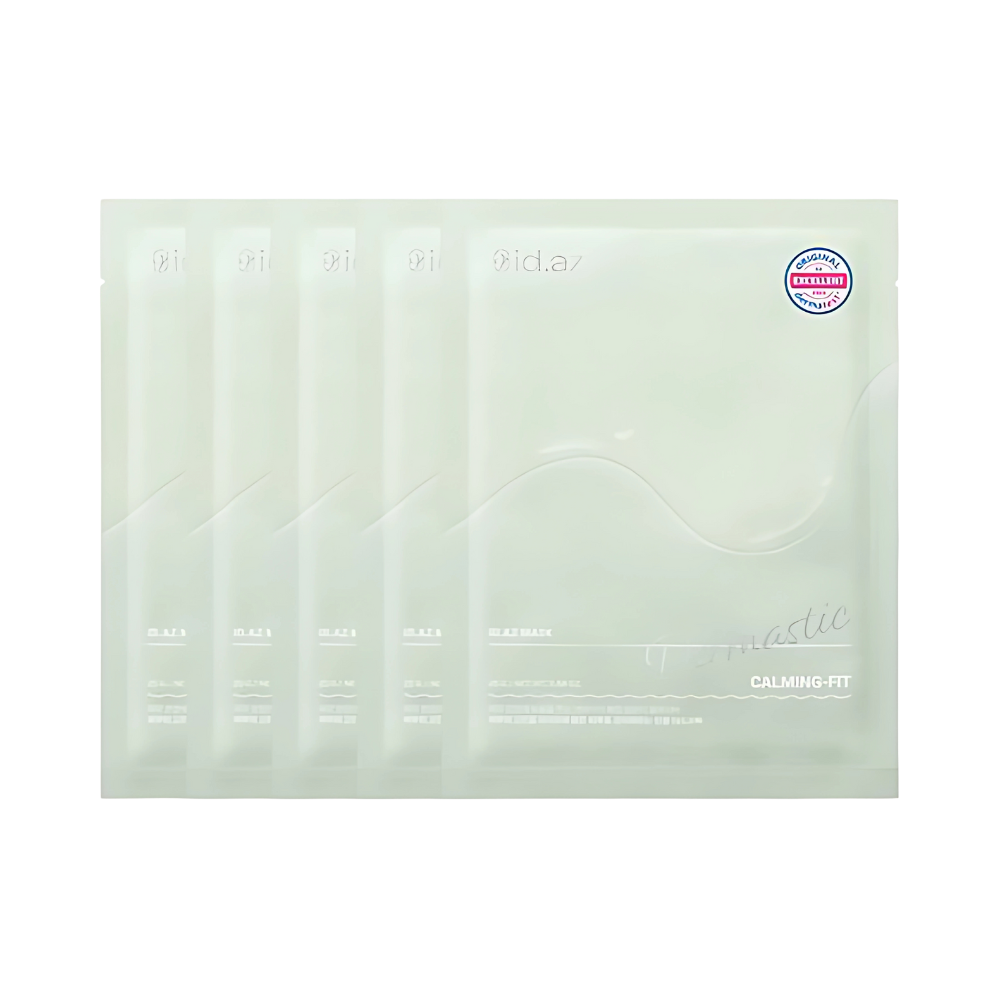 id PLACOSMETICS ID.AZ  Dermastic Calming Fit Mask 25g * 5ea - hydrating - front bottle shot