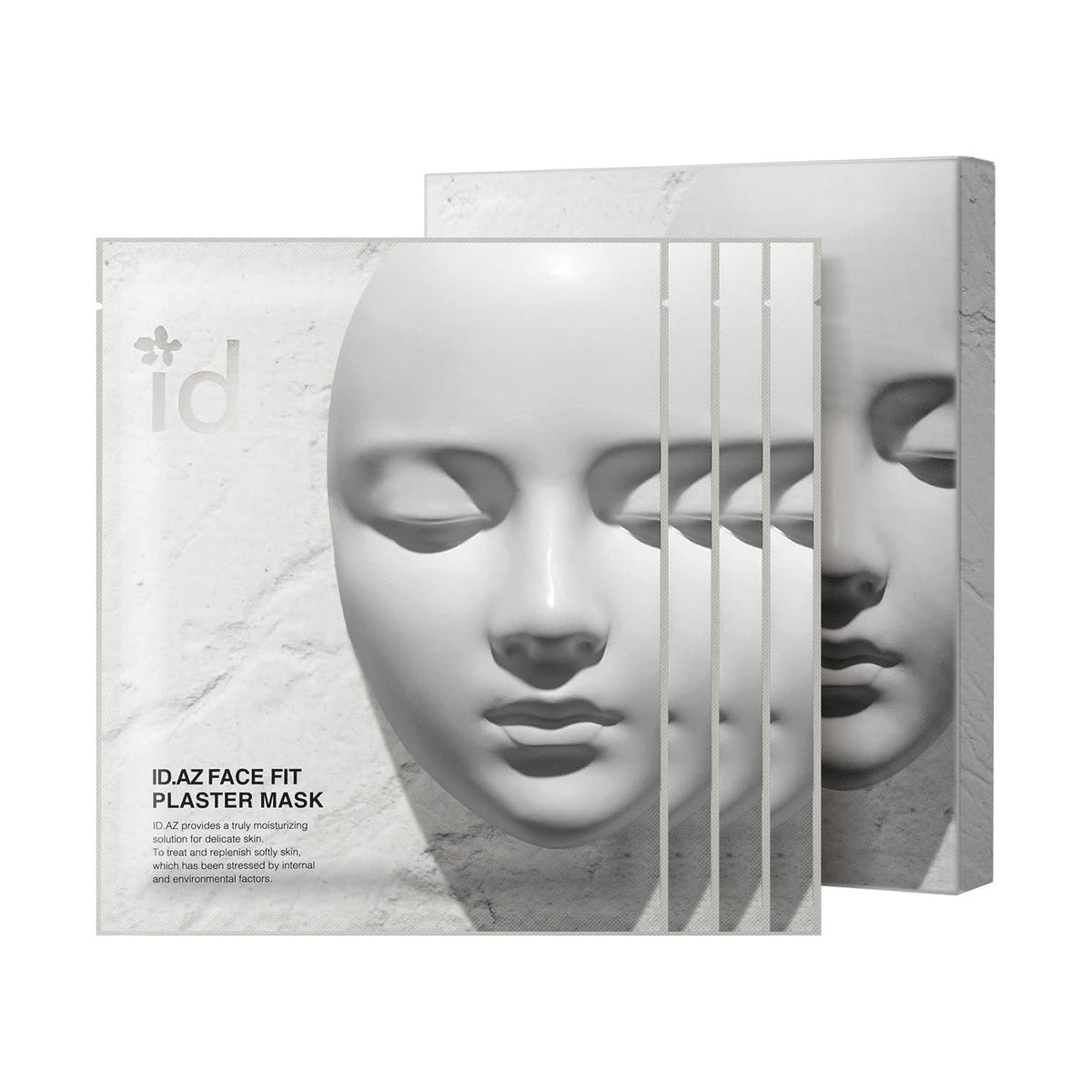 id PLACOSMETICS id Placosmetics Face Fit Plaster Mask 20g 1Box (4ea) - pore care - front bottle shot