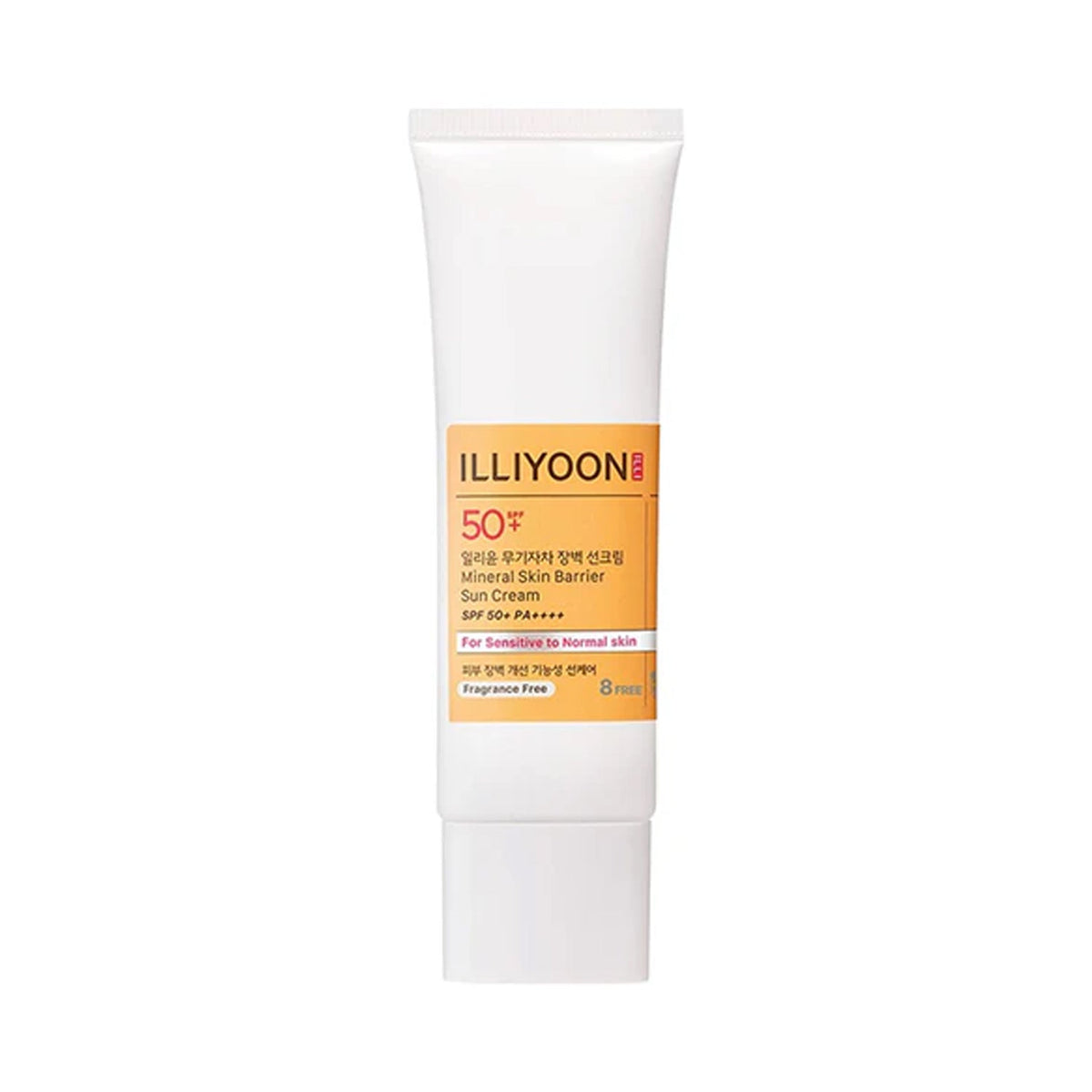 ILLIYOON ILLIYOON Mineral Skin Barrier Sun Cream SPF50+ PA++++ 50ml - sun protection - front bottle shot