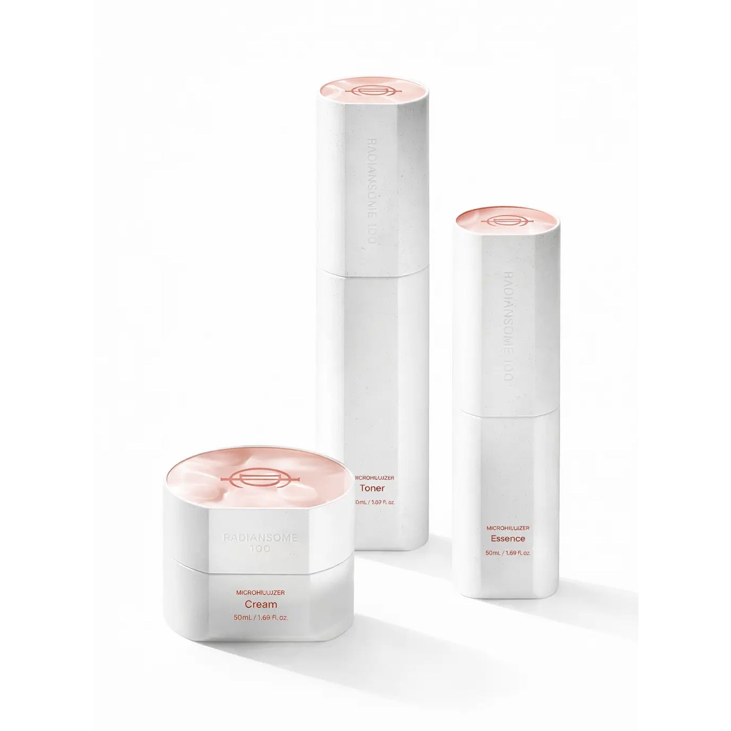 INCELLDERM INCELLDERM Radiansome™ 100 Microfluidizer 3-Step Set (Toner, Essence, Cream) - soothing - front bottle shot
