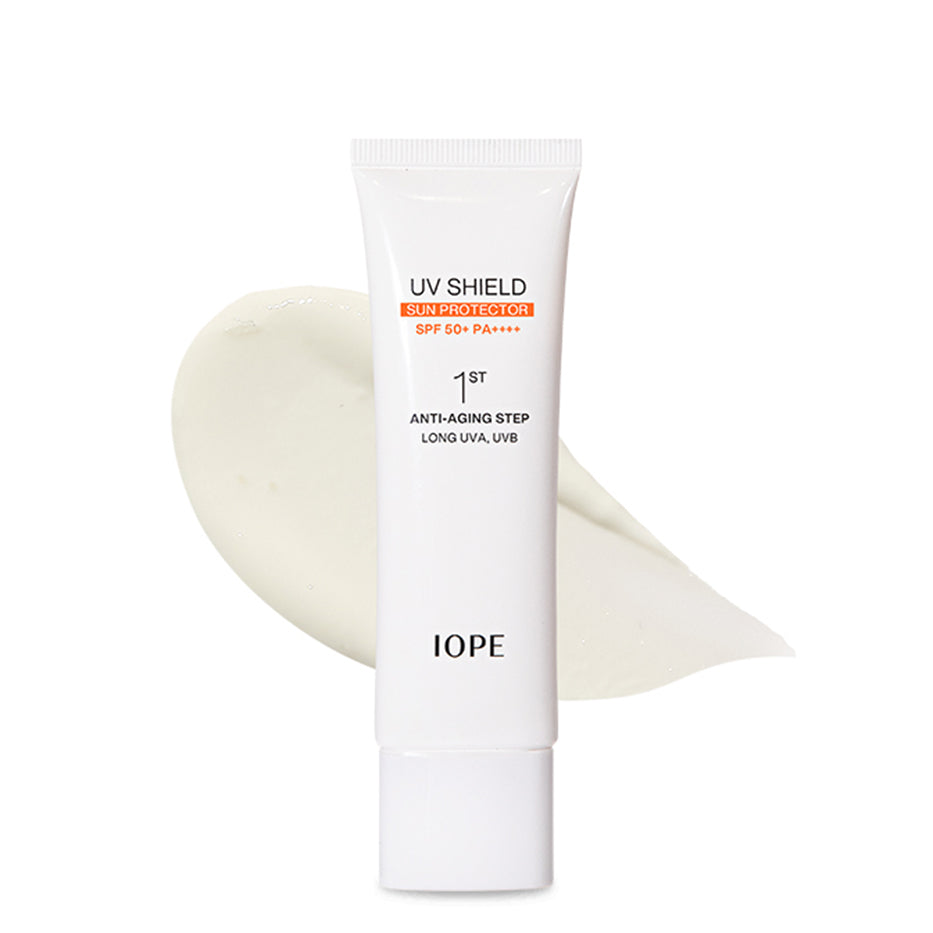 IOPE IOPE UV Shield Sun Protector SPF 50+ PA++++ 50ml - brightening - front bottle shot