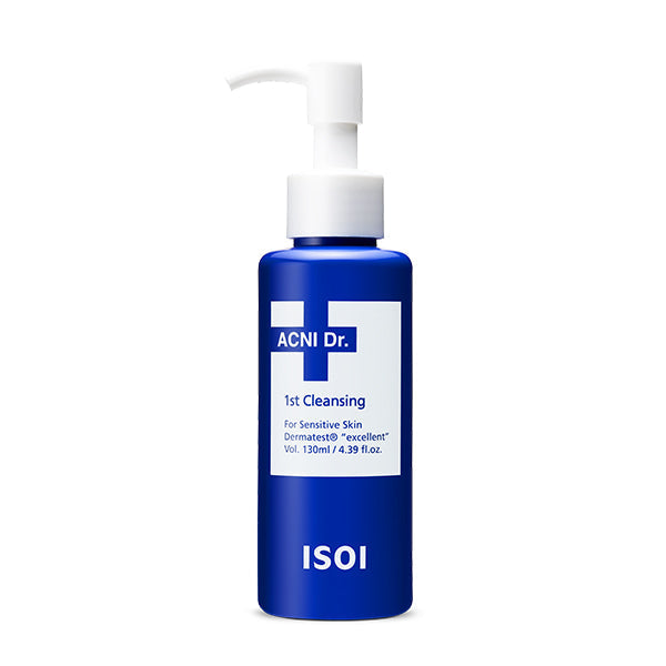 ISOI ISOI Acni Dr. 1st Cleansing 130ml - soothing - front bottle shot