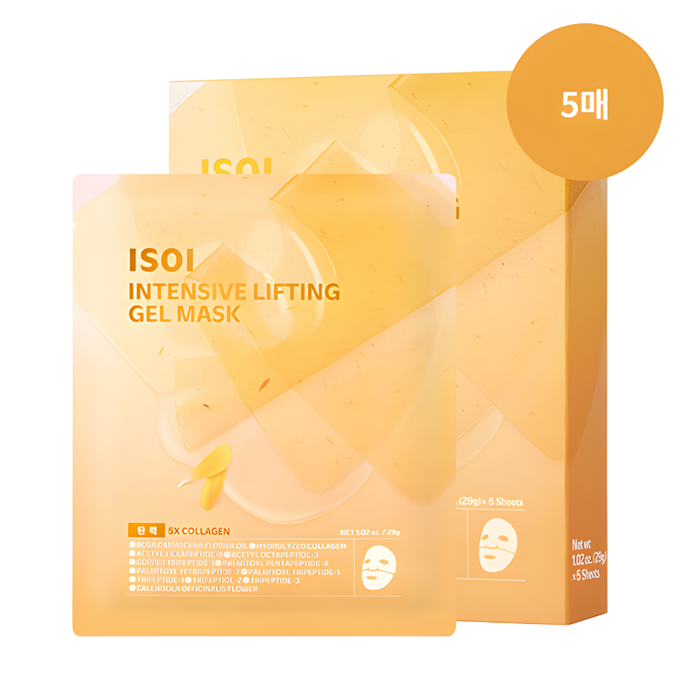 ISOI ISOI Intensive Lifting Gel Mask 29g (5 Sheets) - hydrating - front bottle shot