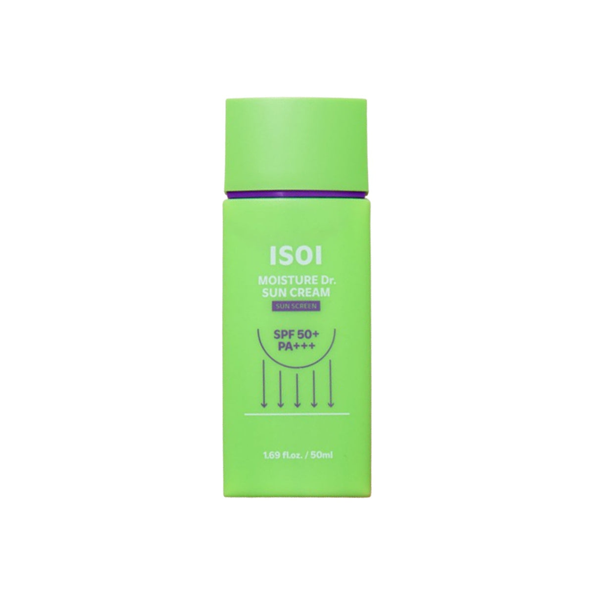 ISOI ISOI Moisture Dr. Sun Cream SPF50+ PA+++ 50ml - hydrating - front bottle shot