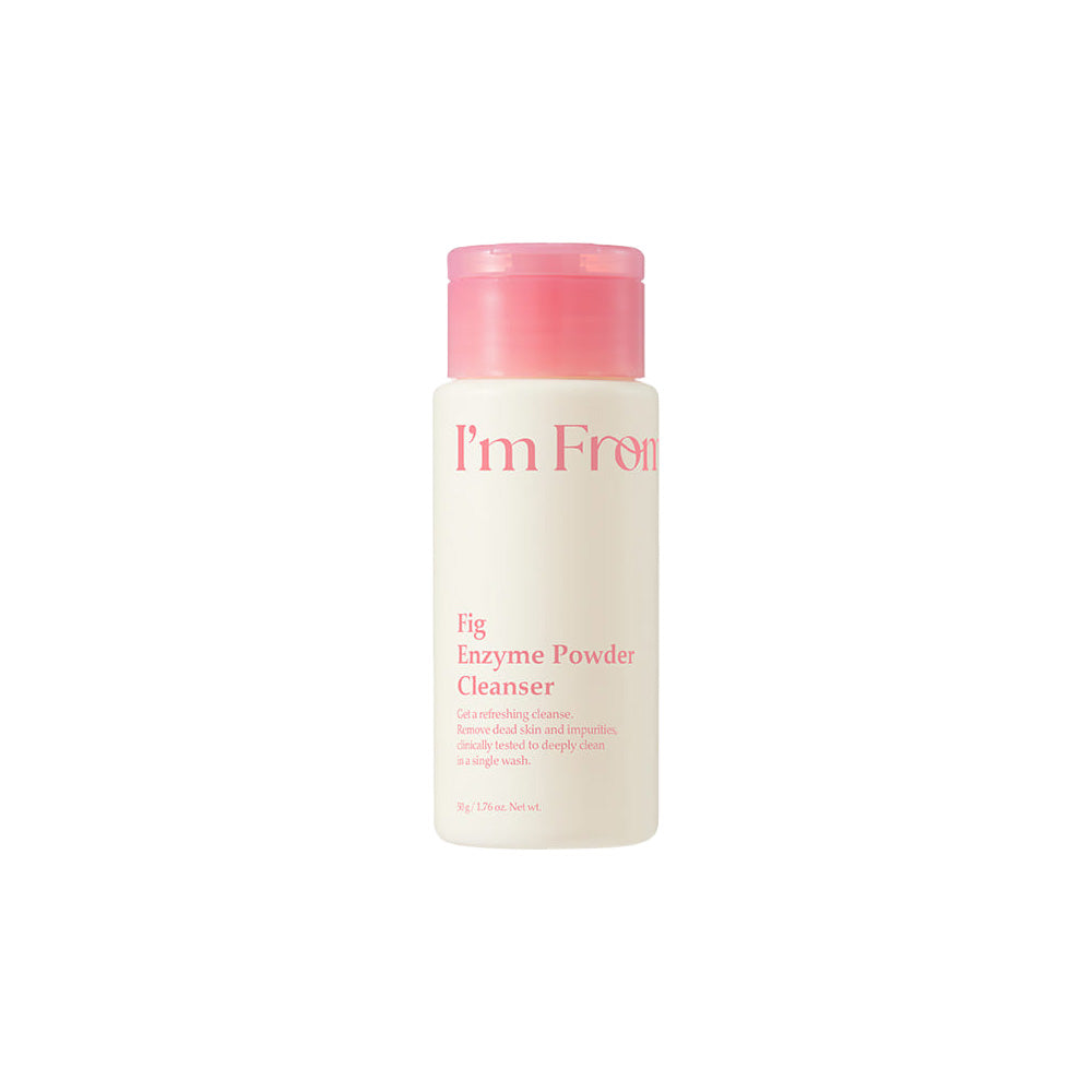 I'm from I'm from Fig Enzyme Powder Cleanser 50g - hydrating - front bottle shot