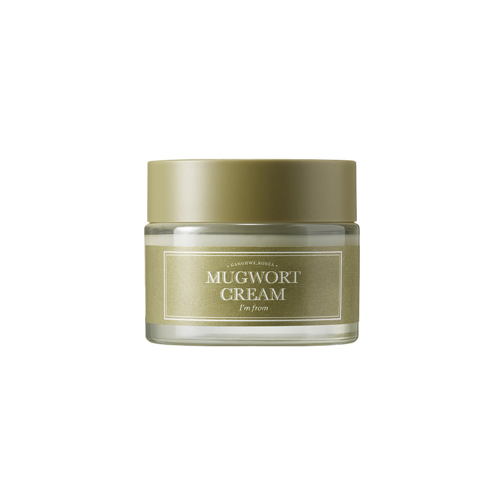 I'm from I'm from Mugwort Cream 50ml - hydrating - front bottle shot
