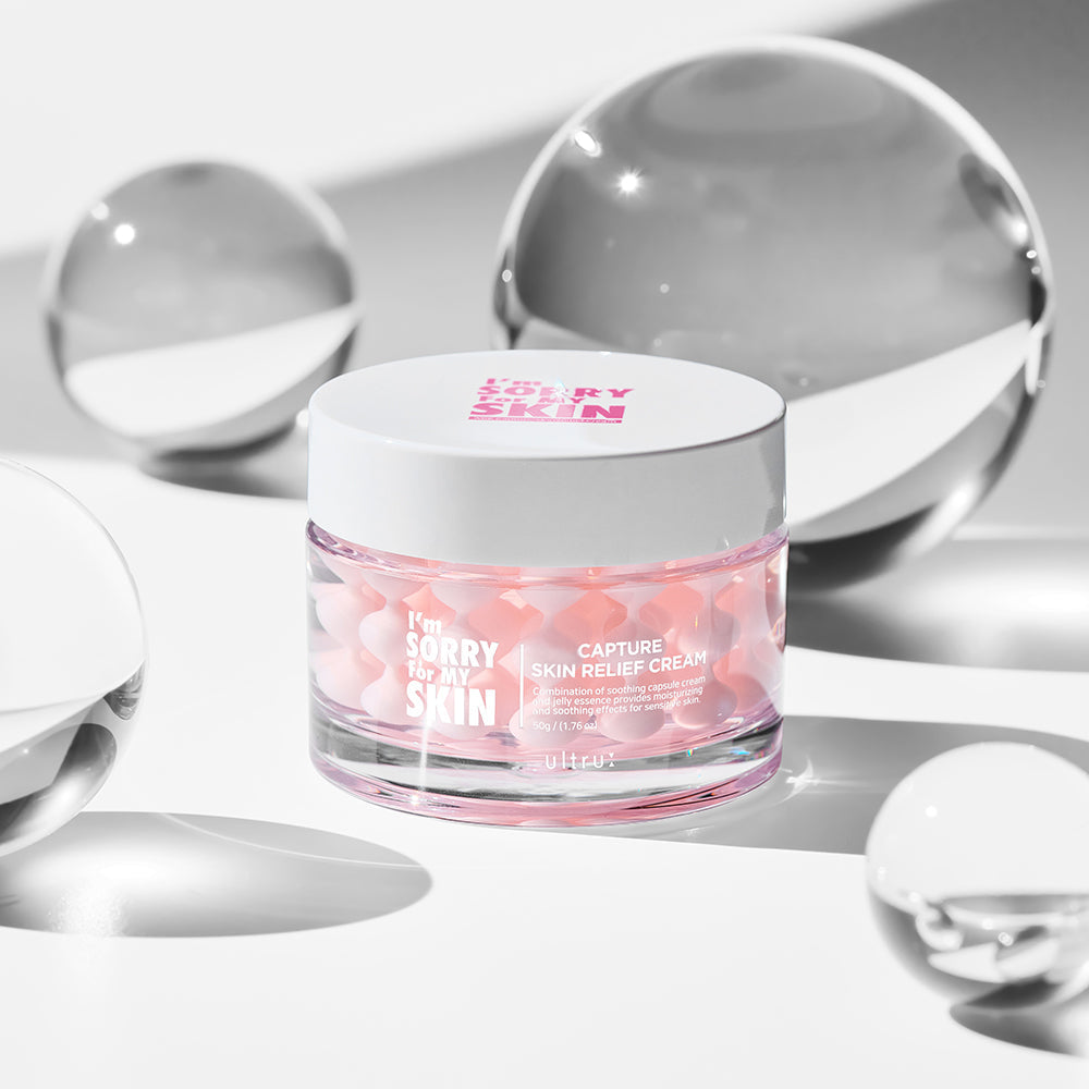 I'm Sorry For My Skin I'm Sorry For My Skin Capture Skin Relief Cream 50g - hydrating - front bottle shot