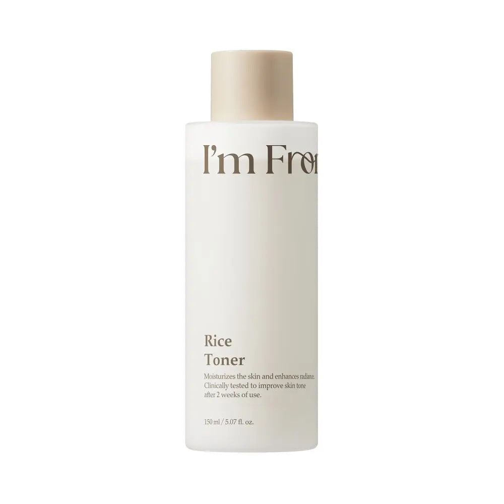 I'm from I'm from Rice Toner 150ml - hydrating - front bottle shot