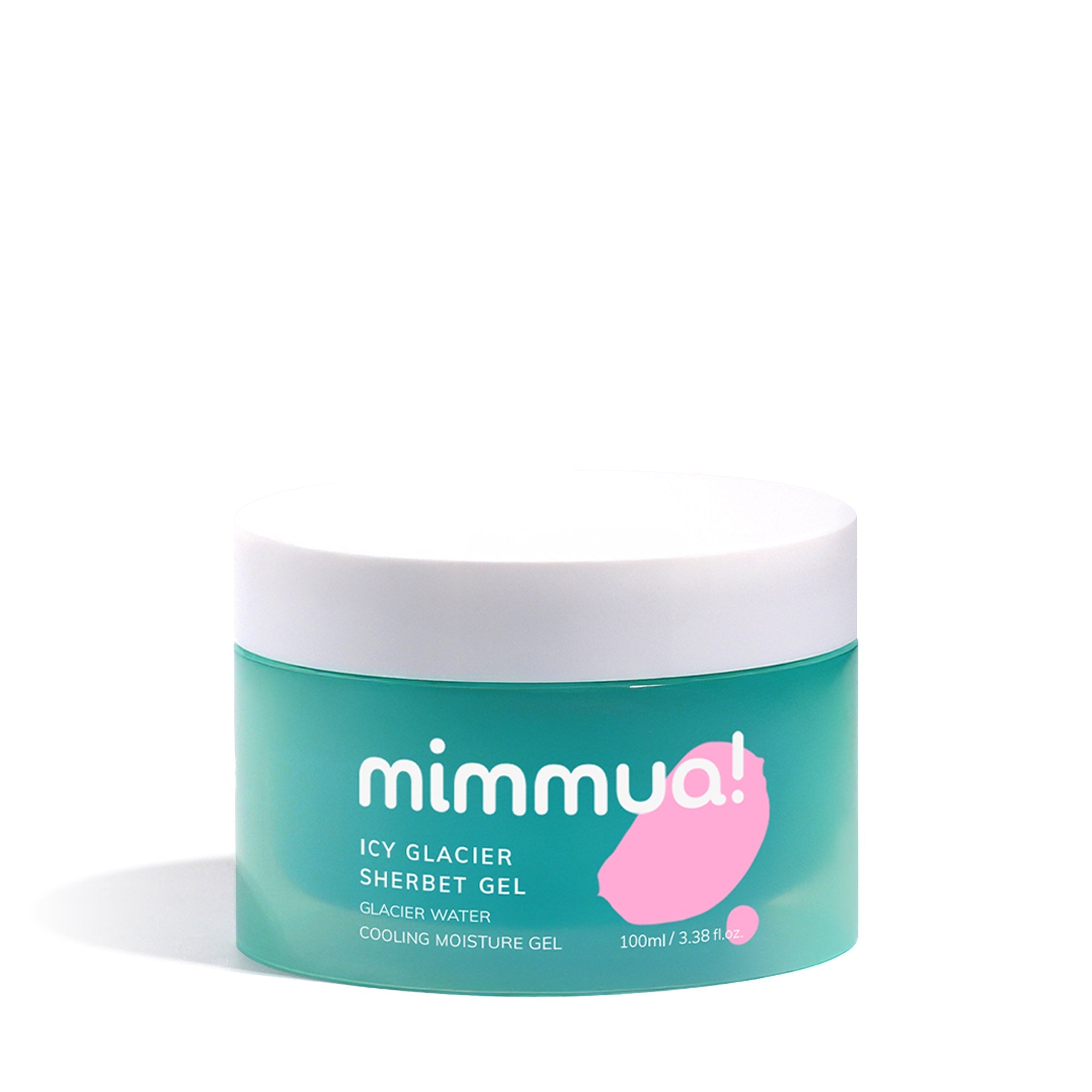 mimmua! mimmua! Icy Glacier Sherbet Gel 100ml - hydrating - front bottle shot