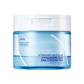 Isntree Isntree Ultra-low Molecular Hyaluronic Acid Zinc Cooling Pad 150ml 60ea - hydrating - front bottle shot