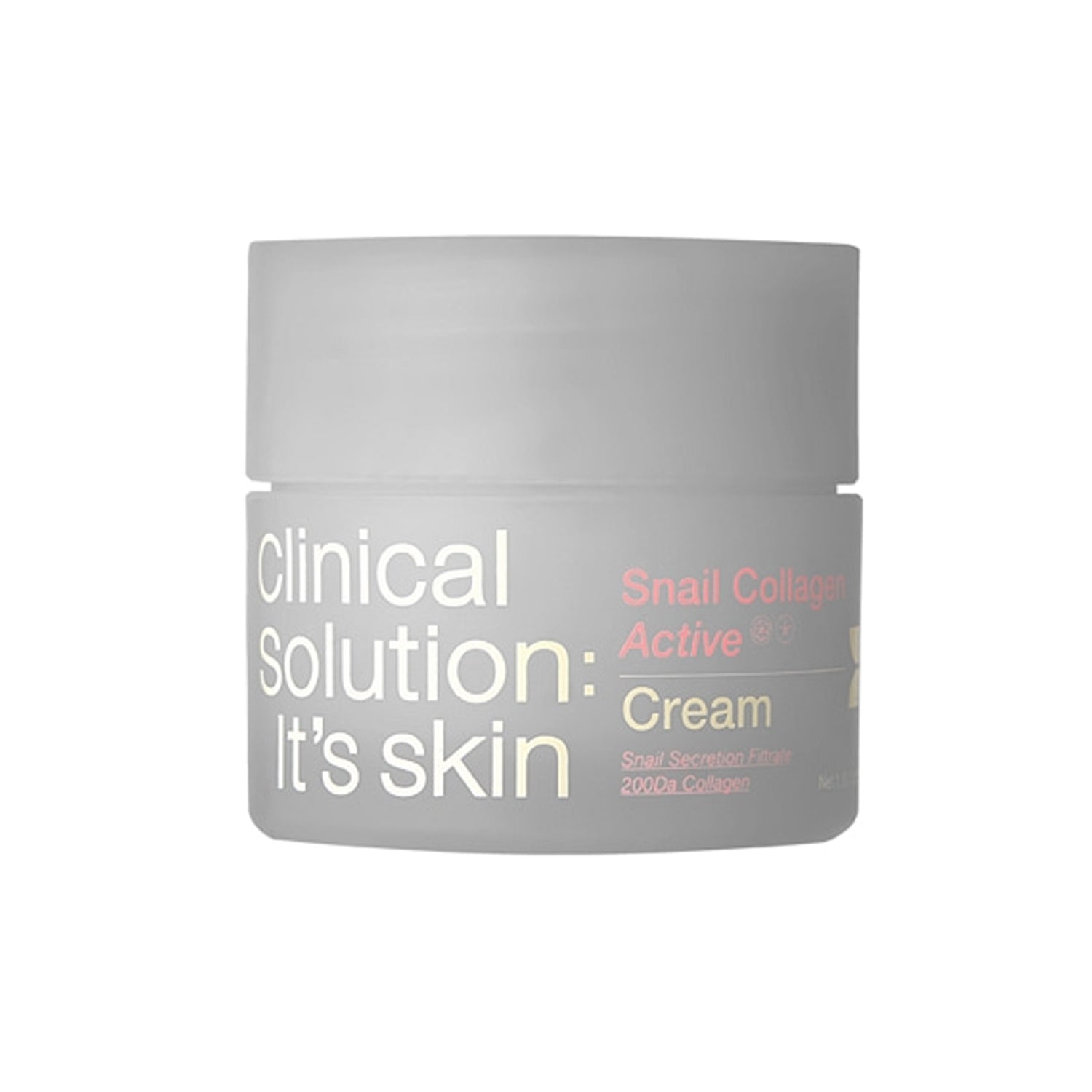 It's SKIN It's SKIN Snail Collagen Active Cream 50ml - hydrating - front bottle shot
