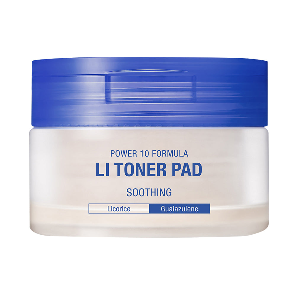 It's SKIN It'S SKIN Power 10 Formula Li Toner Pad 140ml 60ea - soothing - front bottle shot