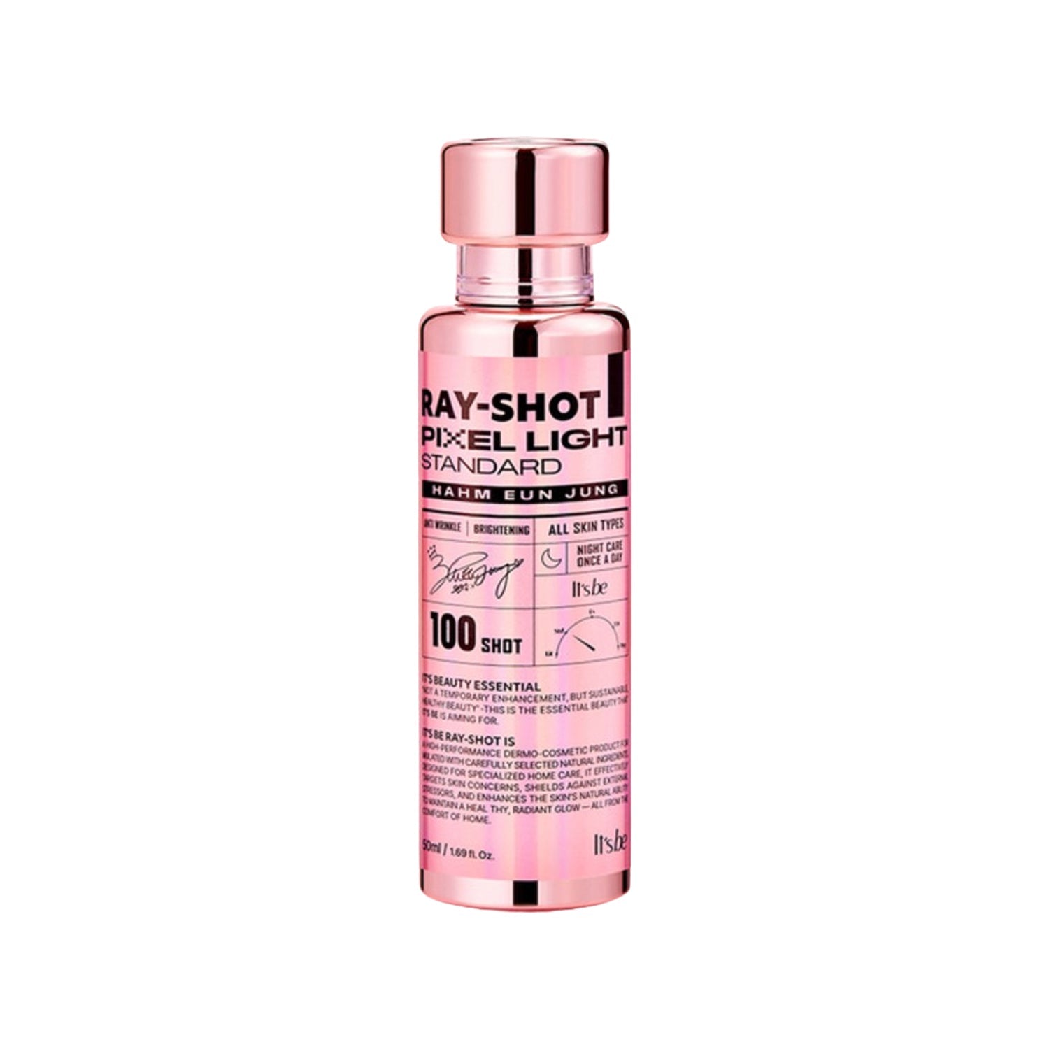 It’s be It’s be Ray-shot Pixel Light Standard 50ml - soothing - front bottle shot