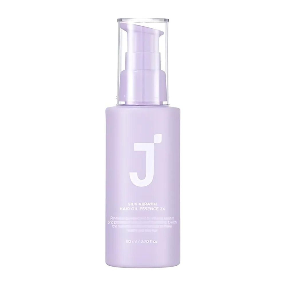 JSOOP JSOOP Silk Keratin Hair Oil Essence 2X 80ml - hydrating - front bottle shot