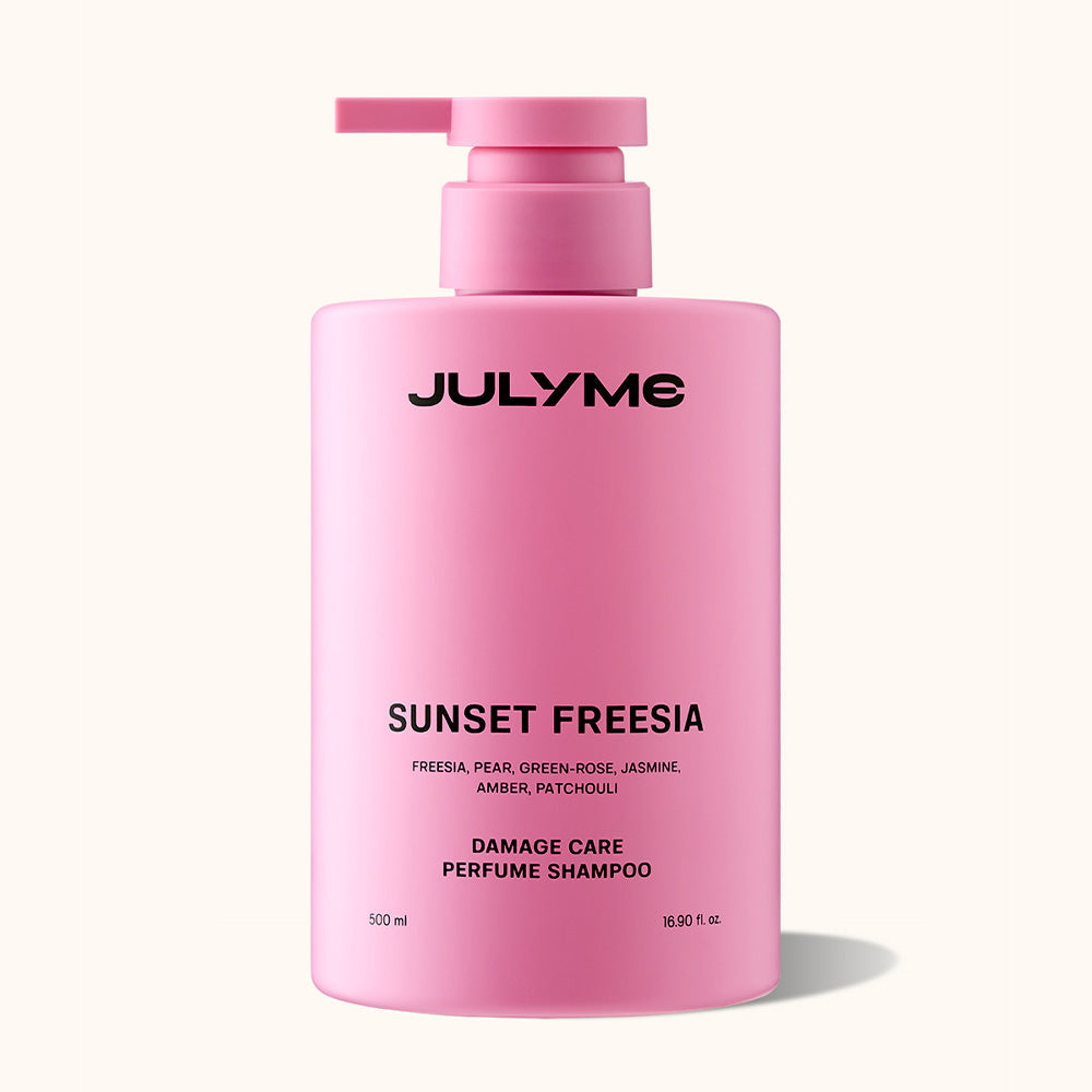 JULYME JULYME Damage Care Perfume Shampoo Sunset Freesia 500ml - hydrating - front bottle shot