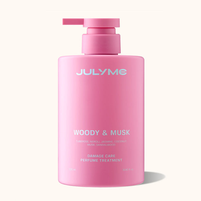 JULYME JULYME Damage Care Perfume Treatment Woody & Musk 500ml - hydrating - front bottle shot