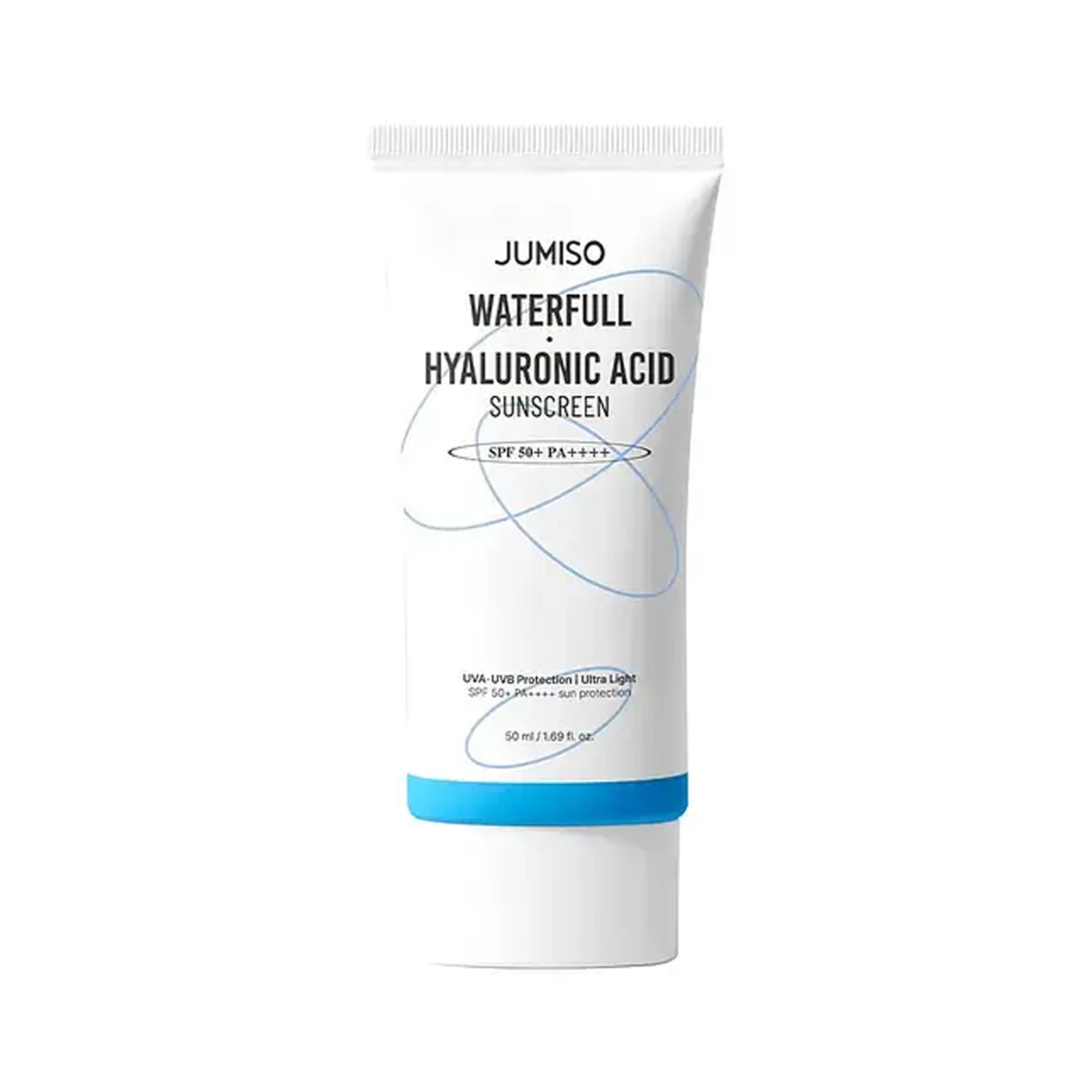 JUMISO JUMISO Waterfull Hyaluronic Acid Sunscreen 50ml - hydrating - front bottle shot