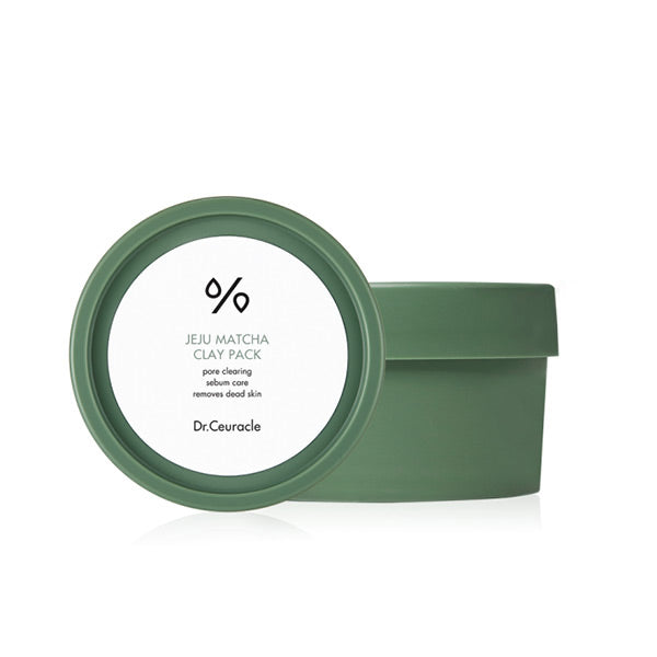 Dr.Ceuracle Dr.Ceuracle Jeju Matcha Clay Pack 115g - pore care - front bottle shot