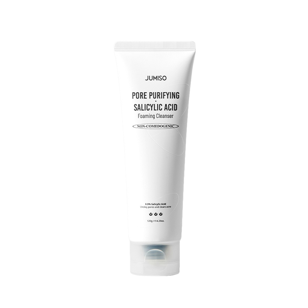 Jumiso Jumiso Pore-Purifying Salicylic Acid Foaming Cleanser 120g - brightening - front bottle shot