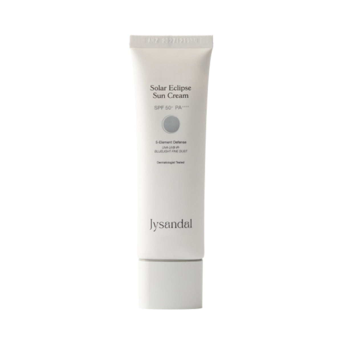 Jysandal Jysandal Solar Eclipse Sun Cream SPF 50+ PA++++ 50ml - soothing - front bottle shot