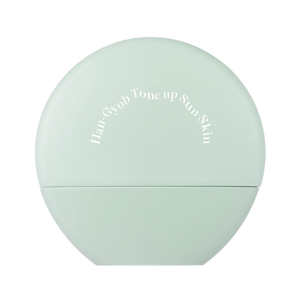 KAHI KAHI Han-Gyob Tone-Up Sun Skin SPF50+ PA++++ #Green 40ml - hydrating - front bottle shot