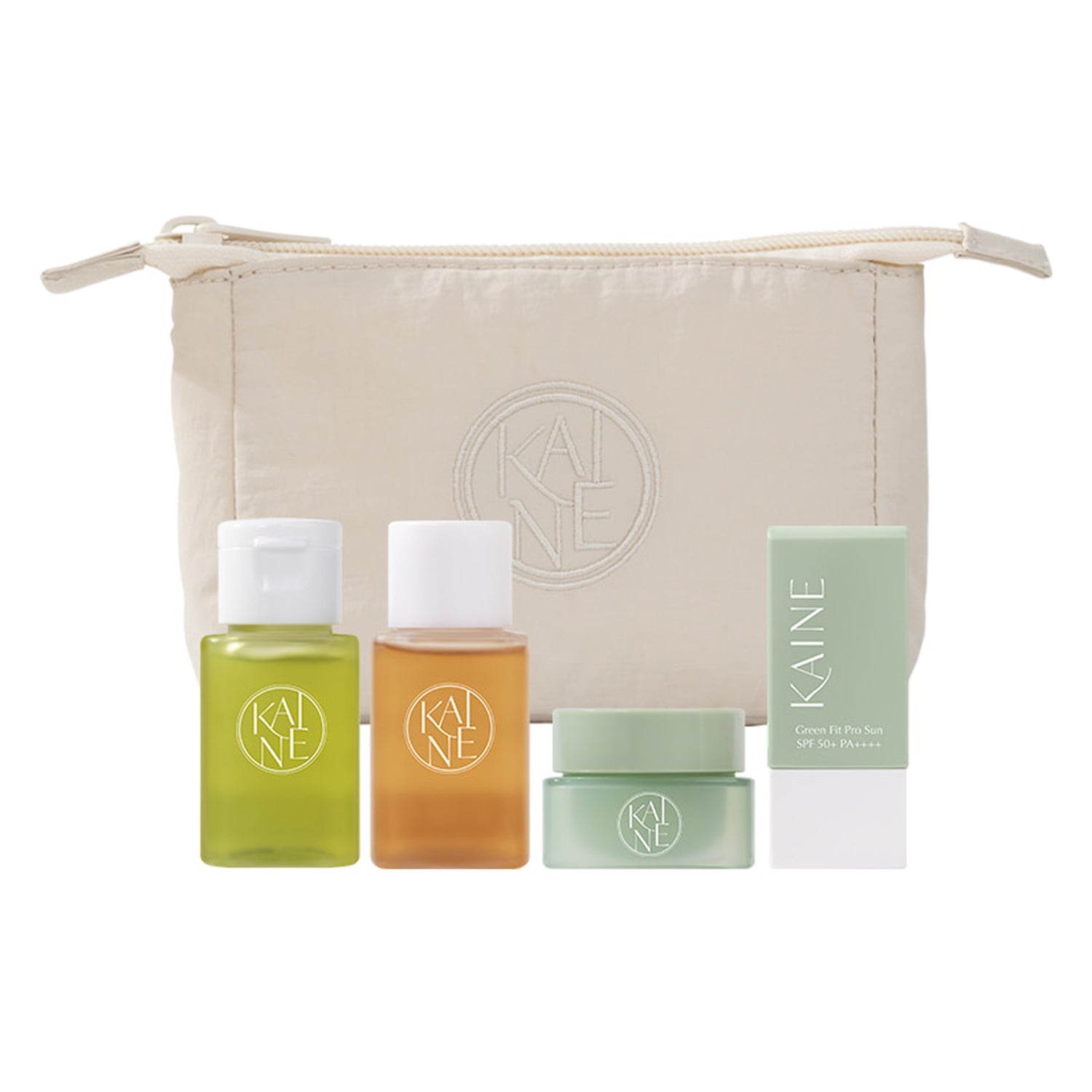 KAINE KAINE 4-piece Travel Kit - hydrating - front bottle shot