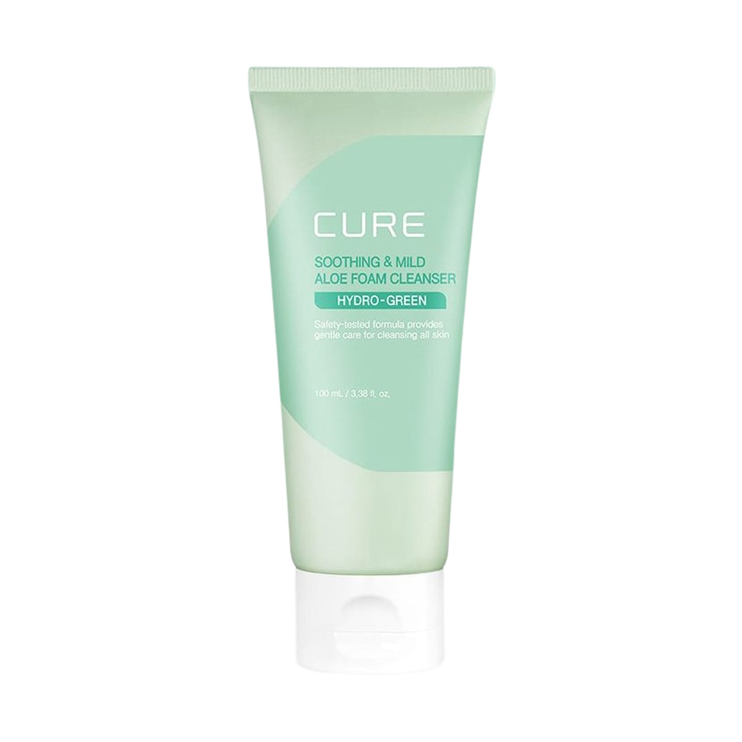 KIM JEONG MOON Aloe KIM JEONG MOON Aloe CURE Soothing & Mild Aloe Foam Cleanser 100ml - hydrating - front bottle shot