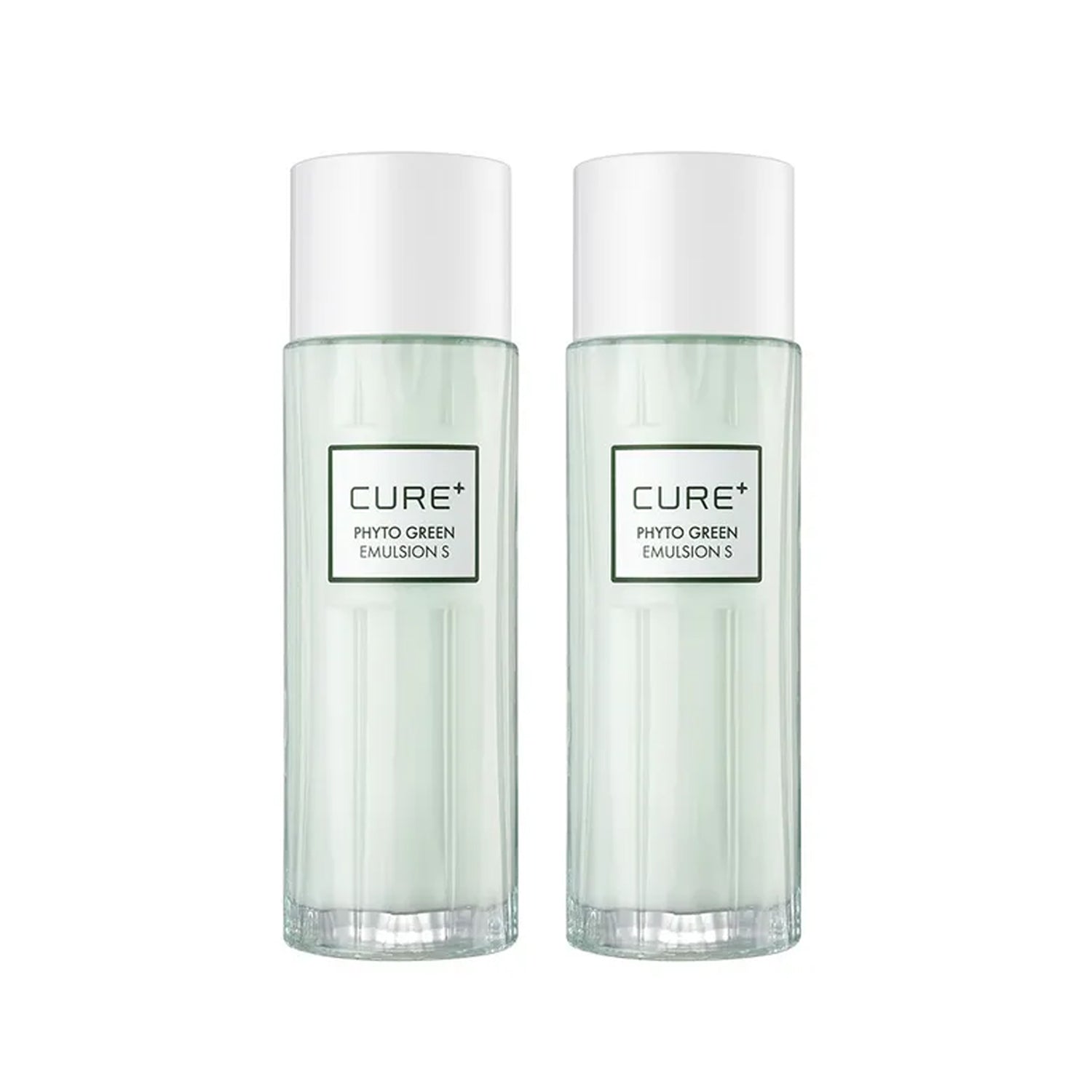 KIM JEONG MOON Aloe KIM JEONG MOON Cure Phyto Green Emulsion S 130ml (Set of 2) - hydrating - front bottle shot