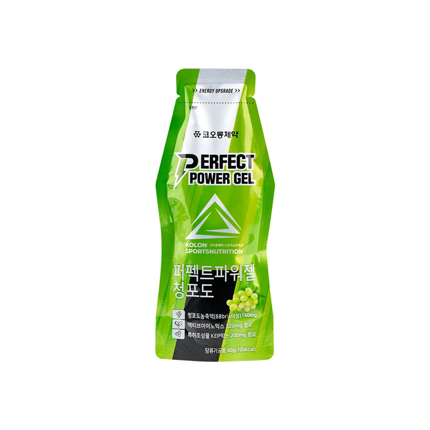 KOLON PHARM KOLON PHARM Perfect Power Gel - Green Grape (40g / Pack of 12) - pore care - front bottle shot