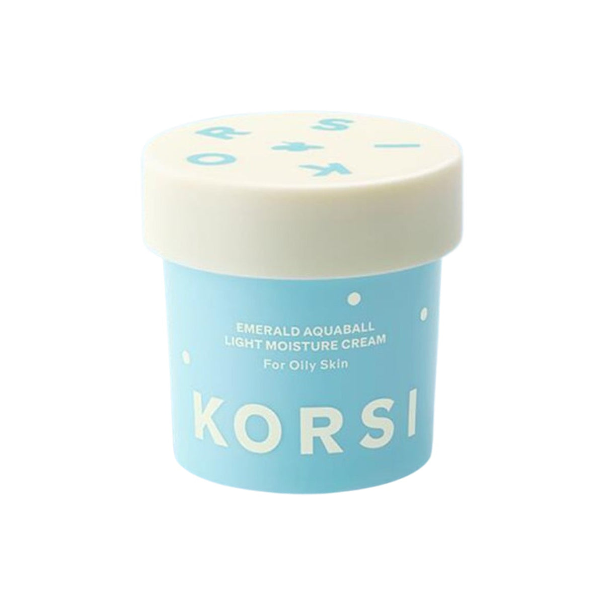 KORSI KORSI Emerald Aquaball Light Moisture Cream for oily skin 100ml - hydrating - front bottle shot