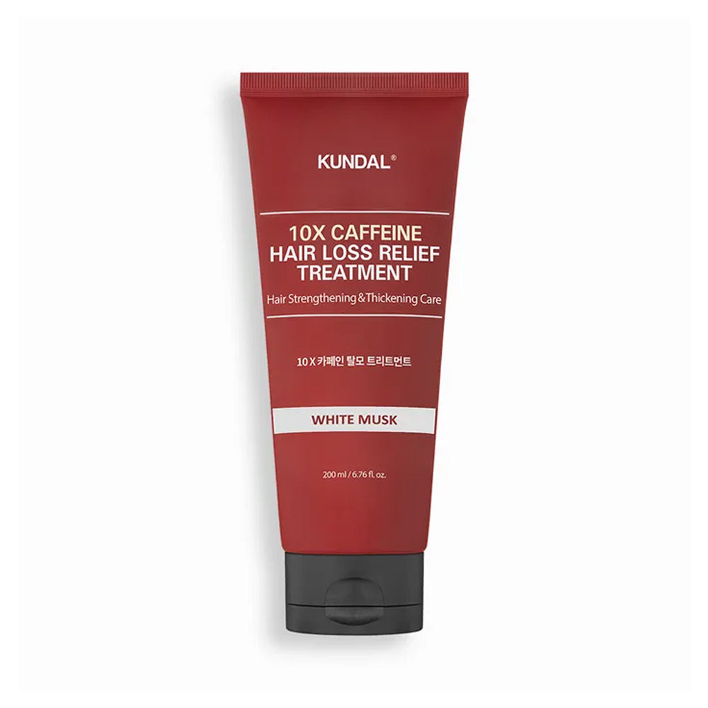 KUNDAL KUNDAL 10X Caffeine Strengthening Treatment 200ml - hydrating - front bottle shot
