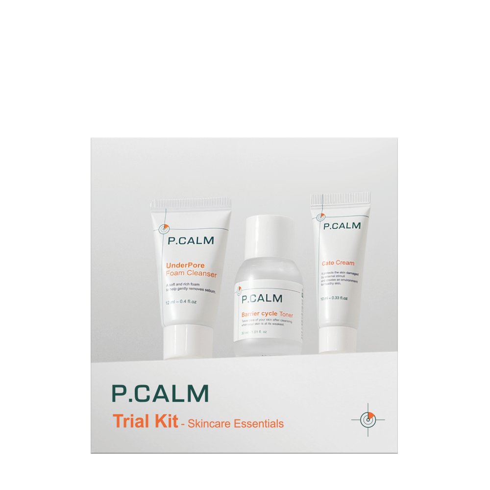 P.CALM P.CALM Trial Kit - soothing - front bottle shot