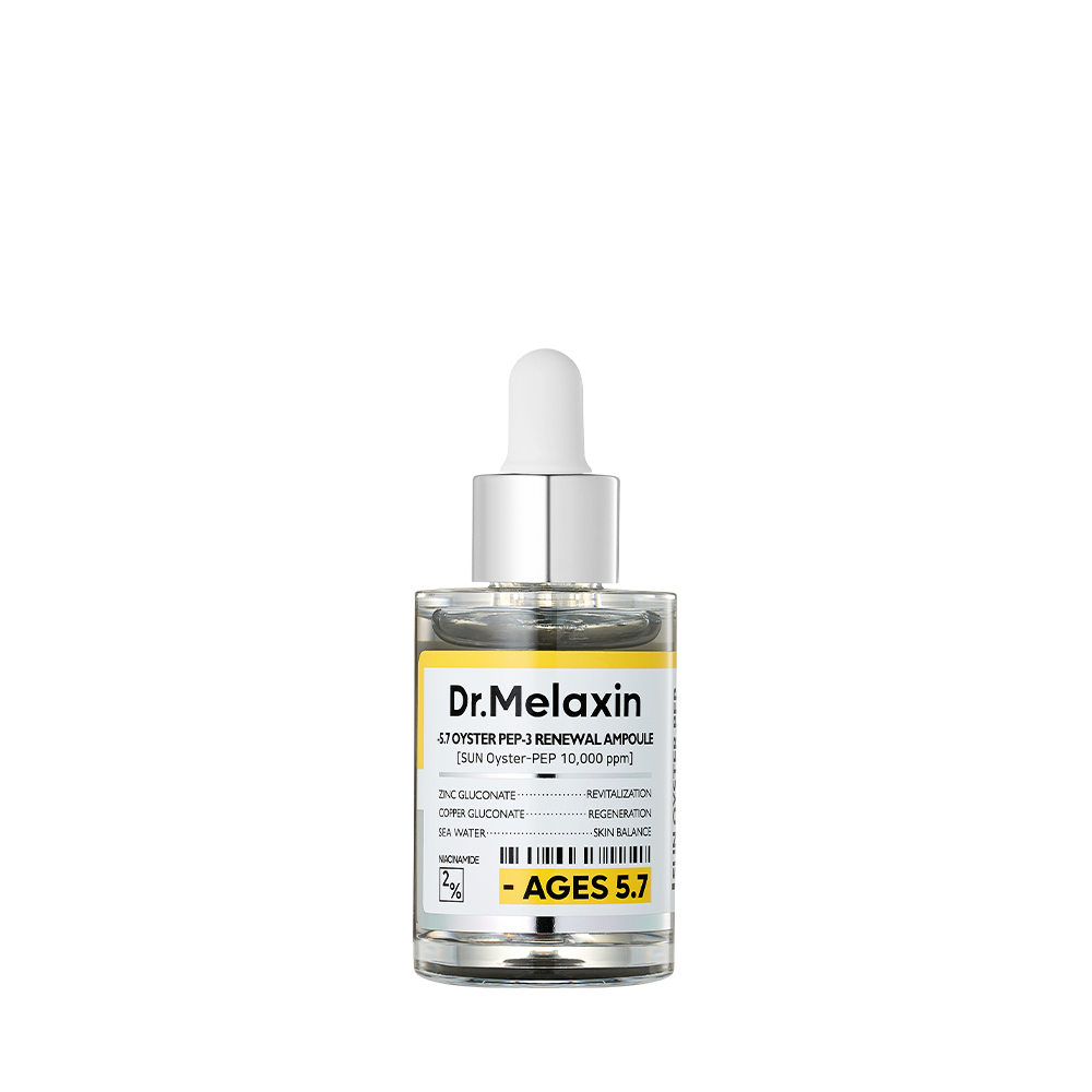 Dr.Melaxin Dr.Melaxin Oyster Pep-3 Renewal Ampoule 30ml - anti-aging - front bottle shot