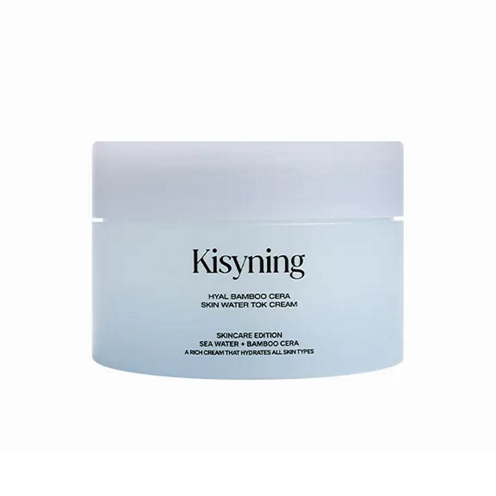 Kisyning beauty Kisyning beauty Hyal Bamboo Cera Skin Water Tok Cream 50ml - hydrating - front bottle shot