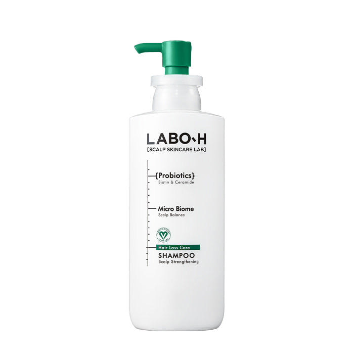 LABO-H LABO-H Scalp Strengthening Shampoo Hair Loss Care 400ml - nourishing - front bottle shot