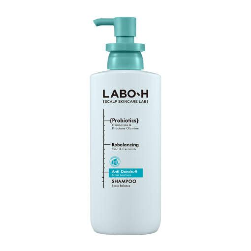 LABO-H LABO-H Dandruff Clinic Shampoo Hair Loss Care 400ml - soothing - front bottle shot