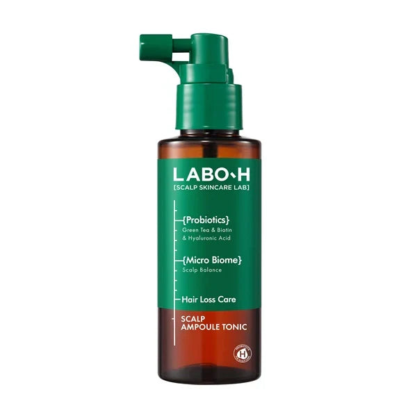 LABO-H LABO-H Hair Loss Care Scalp Ampoule Tonic 100ml - daily care - front bottle shot