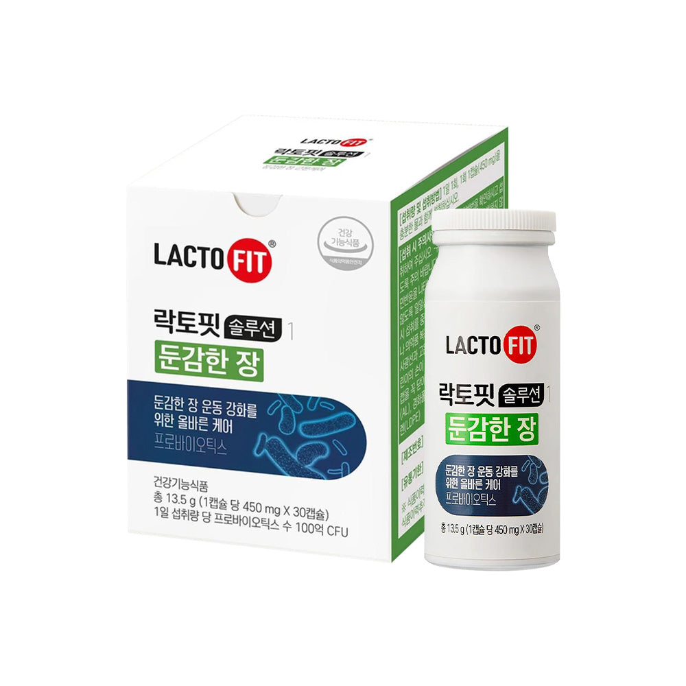 LACTO-FIT LACTO-FIT Solution 1 (Insensitive Bowel) (30-day supply) - daily care - front bottle shot