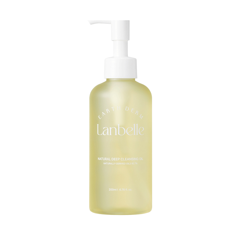 LANBELLE LANBELLE Natural Deep Cleansing Oil 200ml - pore care - front bottle shot