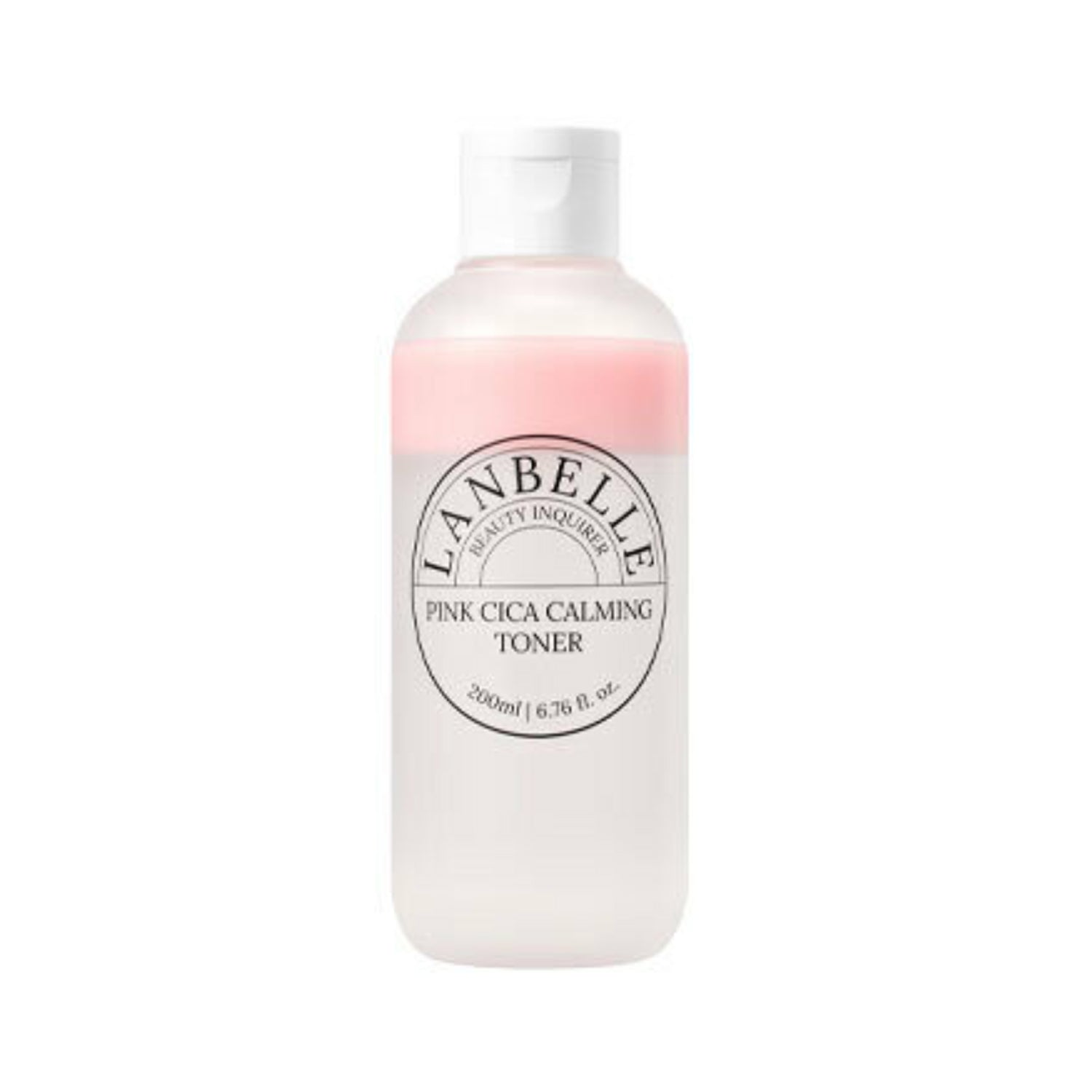 LANBELLE LANBELLE Pink Cica Calming Toner 200ml - soothing - front bottle shot