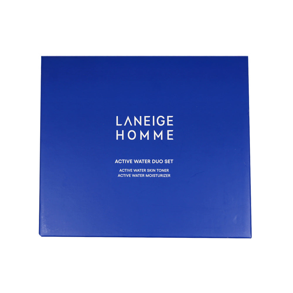 LANEIGE LANEIGE Homme Active Water Duo Set - hydrating - front bottle shot