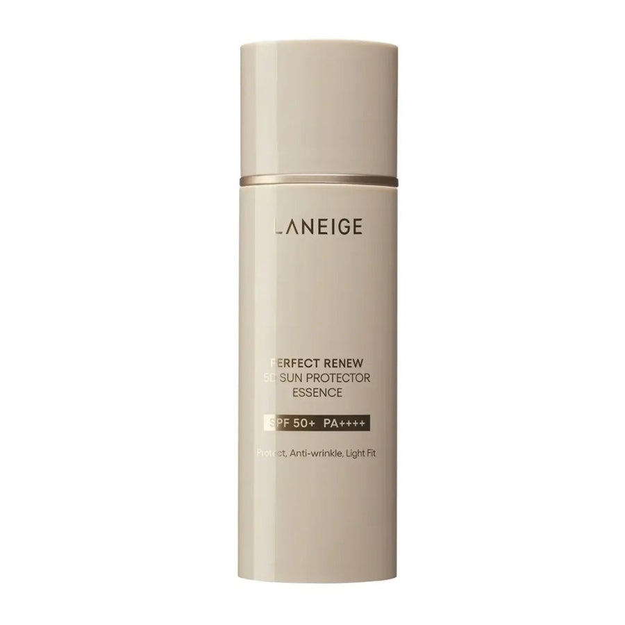 LANEIGE LANEIGE Perfect Renew 5D Sun Protector Essence SPF50+ PA++++ 50ml - hydrating - front bottle shot