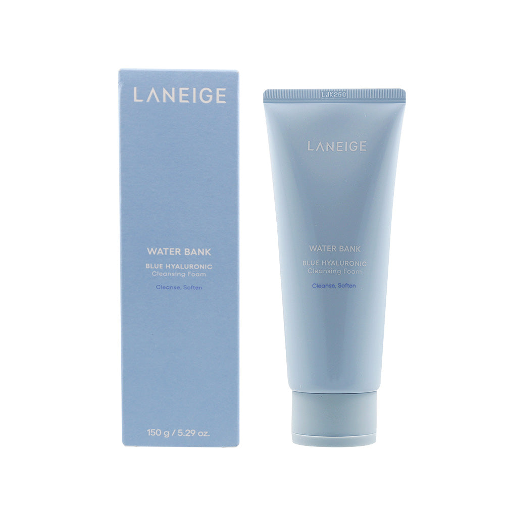 LANEIGE LANEIGE Water Bank Blue Hyaluronic Cleansing Foam 150g - brightening - front bottle shot