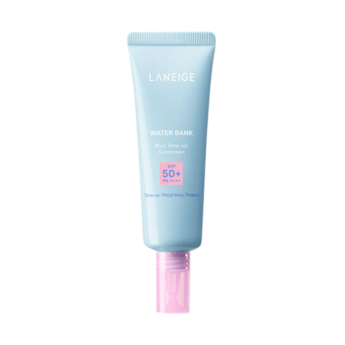 LANEIGE LANEIGE Water Bank Blue Tone-Up Sun Cream SPF50+ PA++++ 50ml - hydrating - front bottle shot