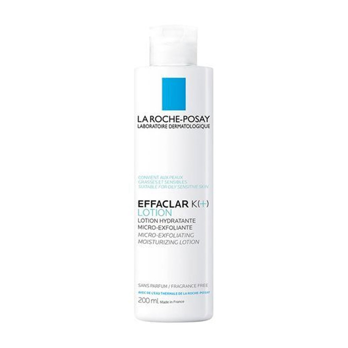 LA ROCHE-POSAY LA ROCHE-POSAY Effaclar K(+) Toner 200ml (Oily Skin) - pore care - front bottle shot