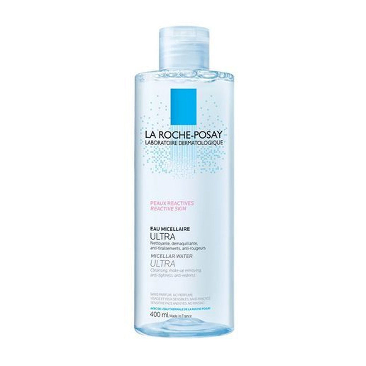 LA ROCHE-POSAY LA ROCHE-POSAY Micellar Cleansing Water Reactive Skin 400ml - cleansing - front bottle shot